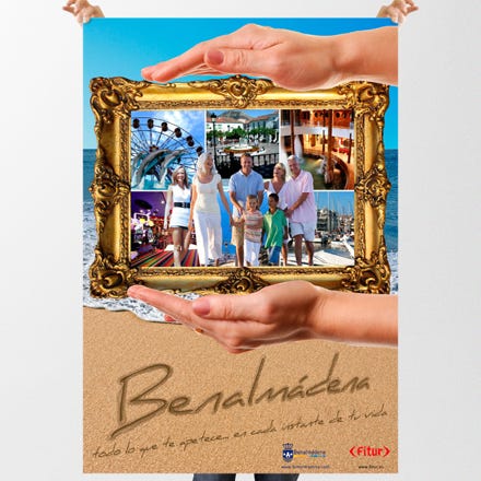 Diseño de cartel para Fitur Benalmádena